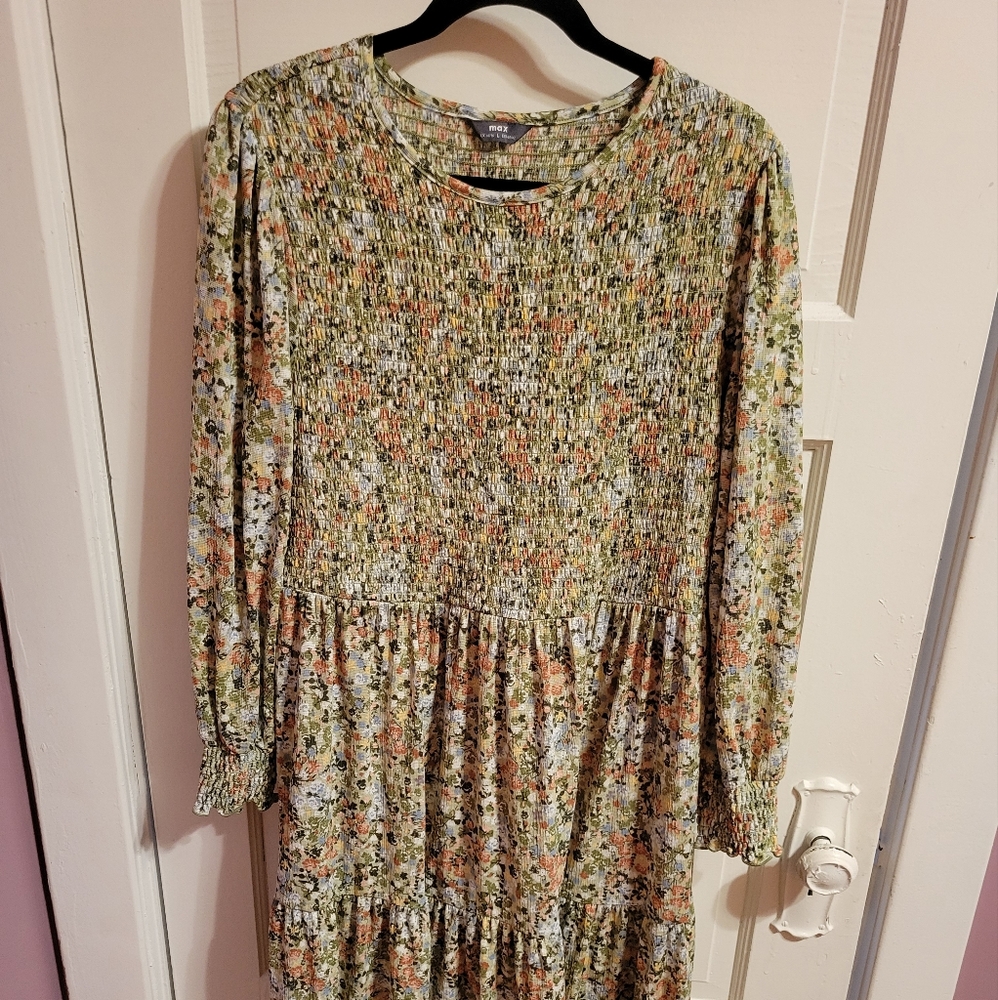 Long floral dress